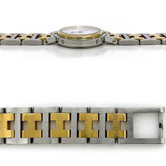 Hermes clipper watch two toned - Picture 10 of 10